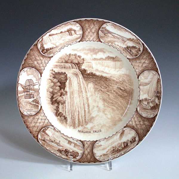 Niagara Falls Plate by Swinnertons, Ltd., Image 2.