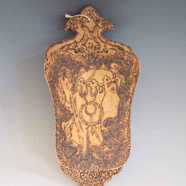 Letter Holder by Flemish Art Co., Clara L. Drescher Baird, Image 1.