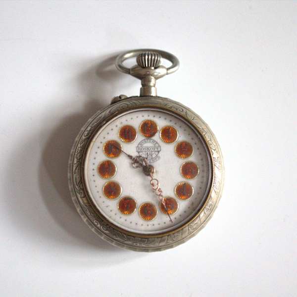 Pocket Watch by Roskopf, Image 1.