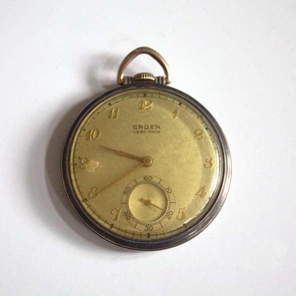 Pocket Watch by Gruen Watch Co., Image 1.