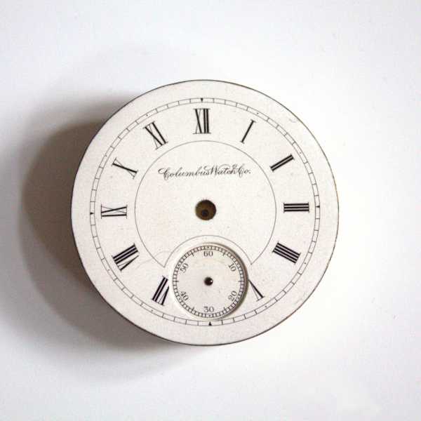 Pocket Watch by Columbus Watch Co., Image 1.