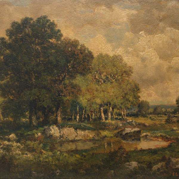 Pastoral Scene by Claude E. Picault, Image 1.