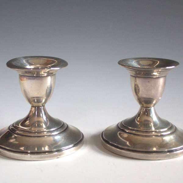Candlesticks (Set of Two) by M. Fred Hirsch, Image 1.
