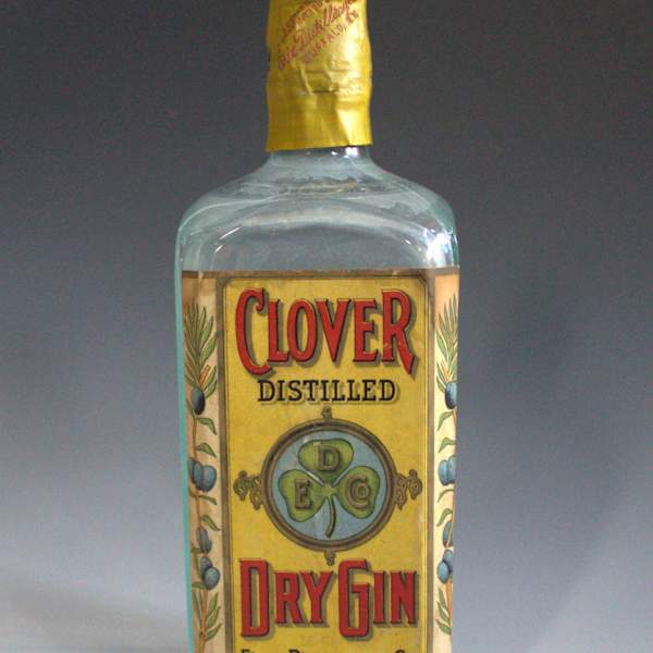 Gin Bottle by Erie Distilling Co., Image 1.