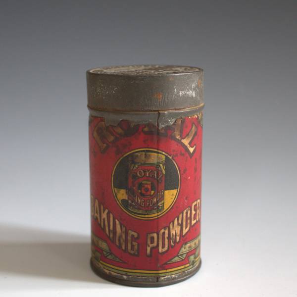 Baking Powder Tin by Royal Baking Powder, Image 2.