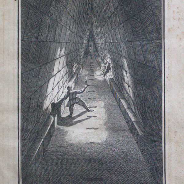 L’Interieur de la Grande Pyramide (The Great Gallery of the Great Pyramid at Giza) by Cornelis de Bruijn, Image 2.