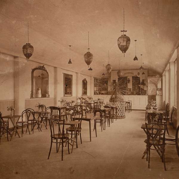 Mrs. E. Piper's Atlantic Dance Hall, Tramore by Arthur Henri Poole, Image 1.