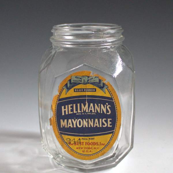 Mayonnaise Jar by Turner Glass Corporation, Image 1.