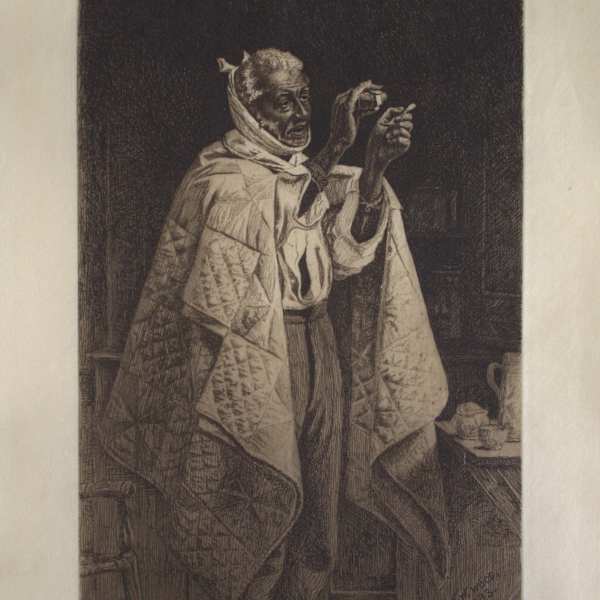 His Own Doctor by Thomas Waterman Wood, Image 2.