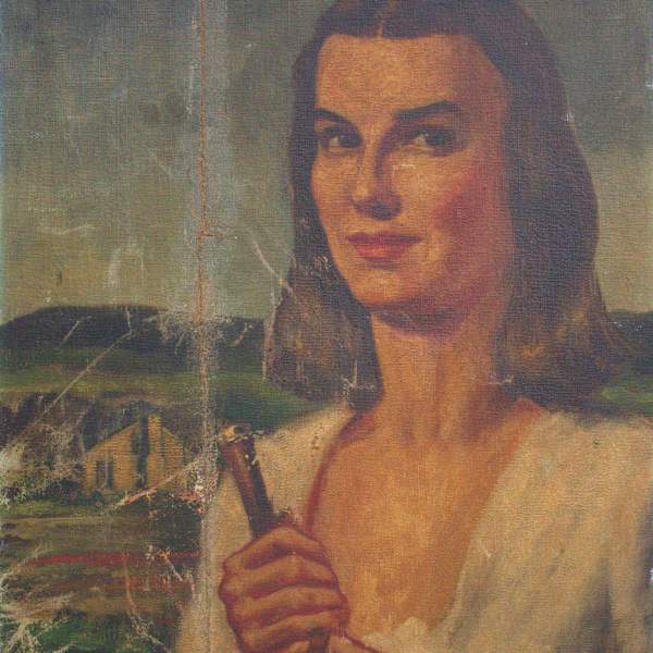 Woman in Texas Landscape by Nicholas Lyon, Image 3.