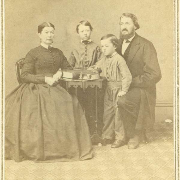 Carte de Visite by J.W. Morris, Image 1.