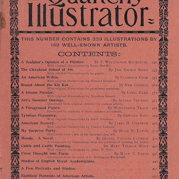 The Quarterly Illustrator by Harry C. Jones, Image 2.