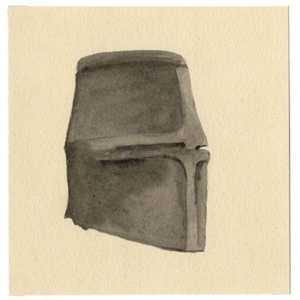 Trio of Medieval Helmets by Ellen May Frew Murray Thomson, Image 1.
