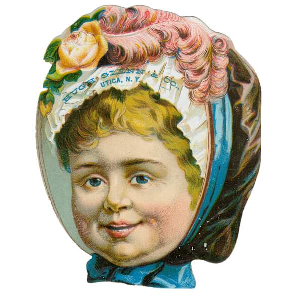 Pair of Trade Cards by T. Newcomb, Image 2.
