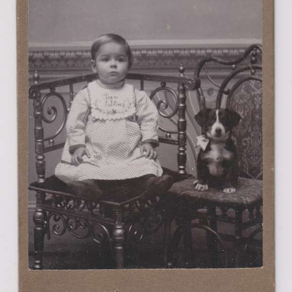 Child and Puppy by Karl Nelson, Image 1.