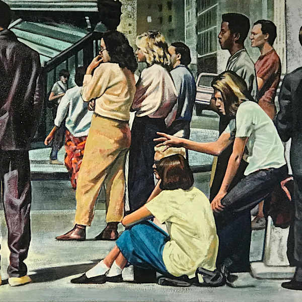 Nine Who Saw the Same Thing by Biff Elrod (RAiR 1988), Image 1.