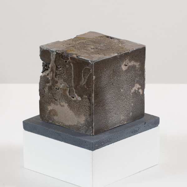 8 hours and 50 minutes of work, resulting in a 9cm cube by ann haeyoung (RAiR 2023-24), Image 1.