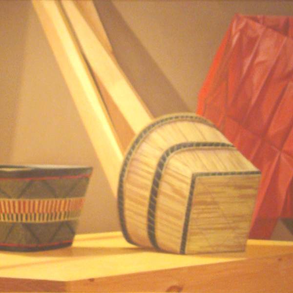 African Baskets by Stephen Lorber (RAiR 1973-74), Image 1.