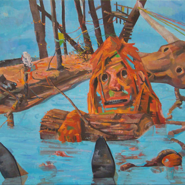 Wading by Michael Stillion (RAiR 2008-09), Image 1.