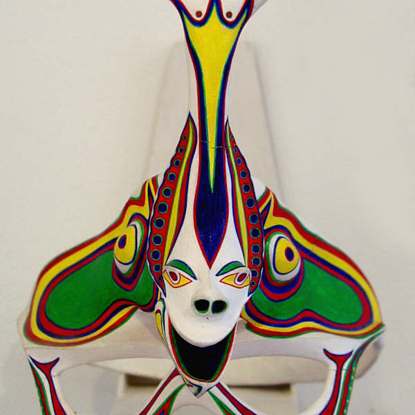 Crown - head mask by Bernard Schatz (L-15) (RAiR 1986-87), Image 1.