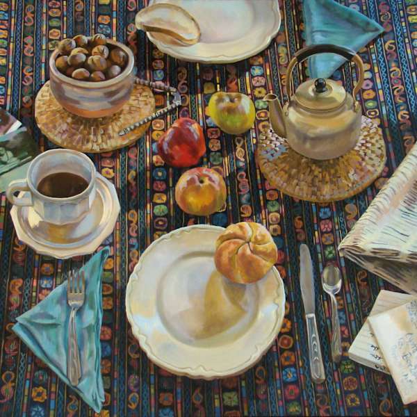 Morning Table by Lynda Long (RAiR 1978-79), Image 1.