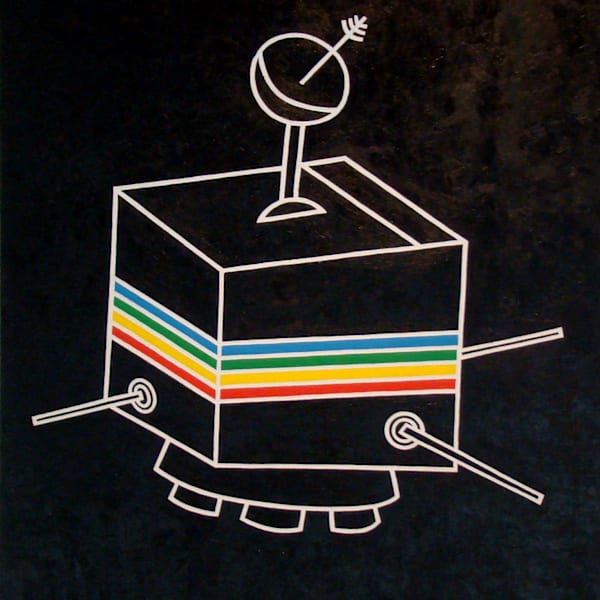 Sporty Satellite by Kelly Newcomer (RAiR 2001-02), Image 1.