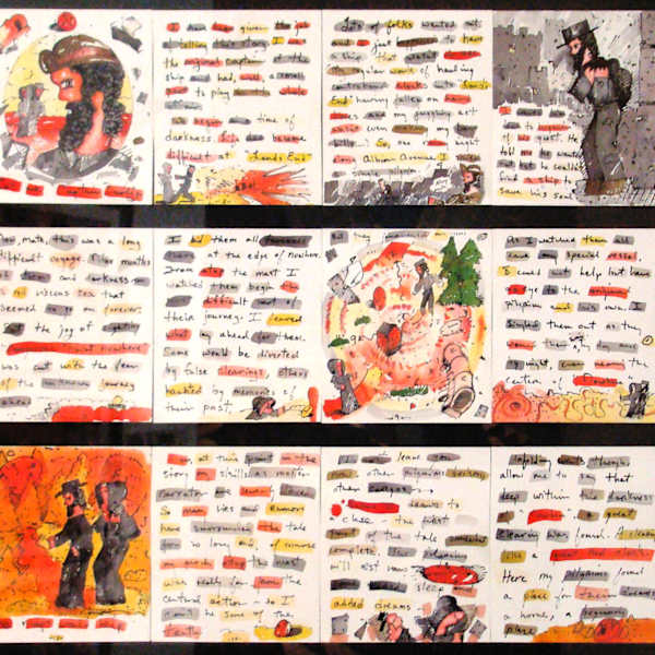 Dream Series Text by Richard Thompson (RAiR 1981), Image 1.