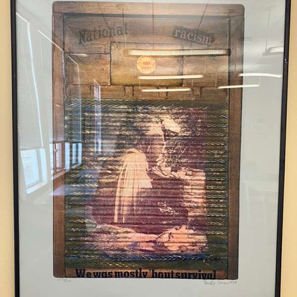 National Racism: We Was Mostly 'Bout Survival by Betye Saar, Image 1.