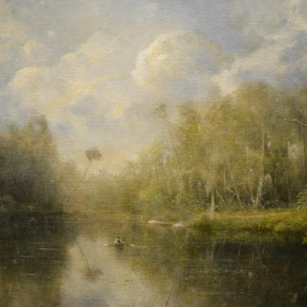 Untitled (Riverscape) by George Inness Jr., Image 1.