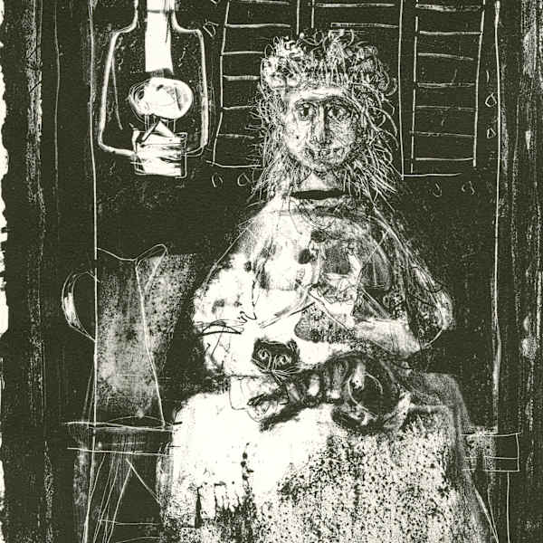 Illustration from Candide by Antoni Clavé, Image 2.