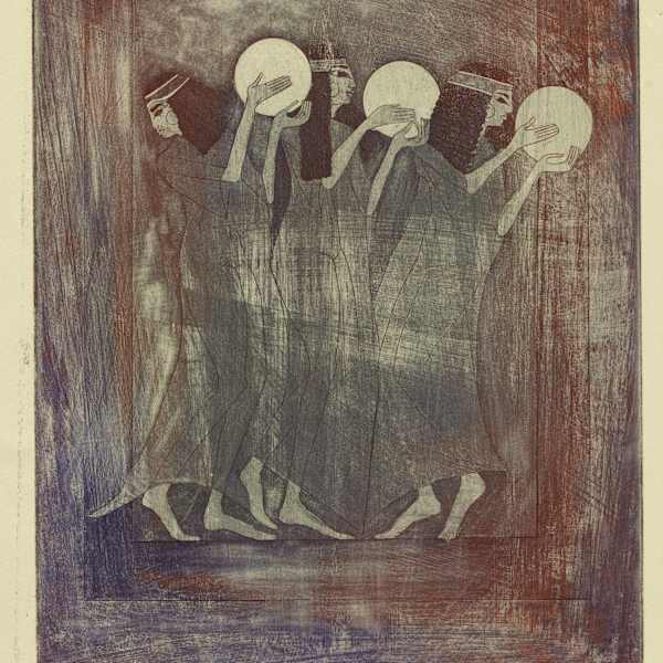 Untitled [Egyptian Forms] by Maxine Edwards, Image 2.
