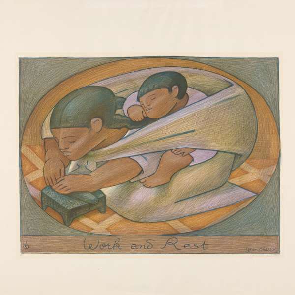 Work and Rest by Jean Charlot, Image 3.