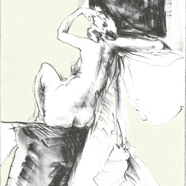 Sitting Nude by Ed Hogan, Image 1.