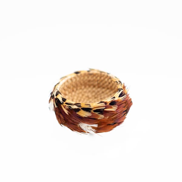Woven Willow Basket by Sandra Eagle, Image 1.