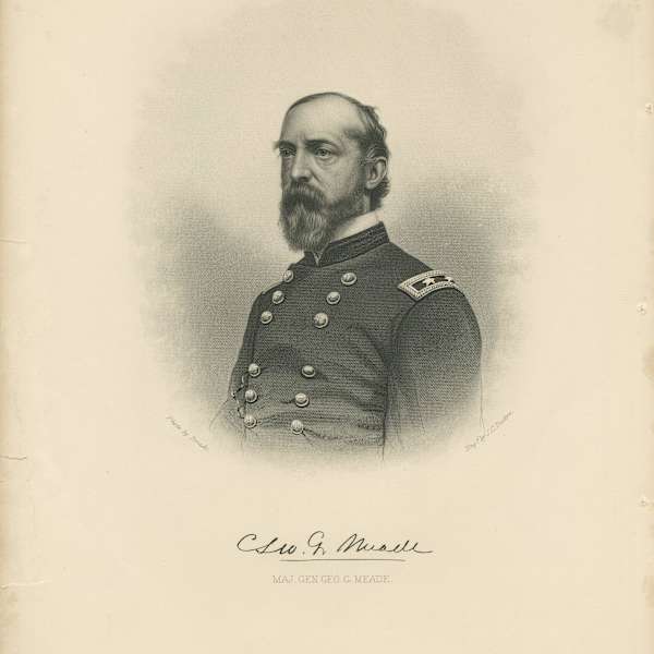 Major General George G. Meade by Brady, Image 2.