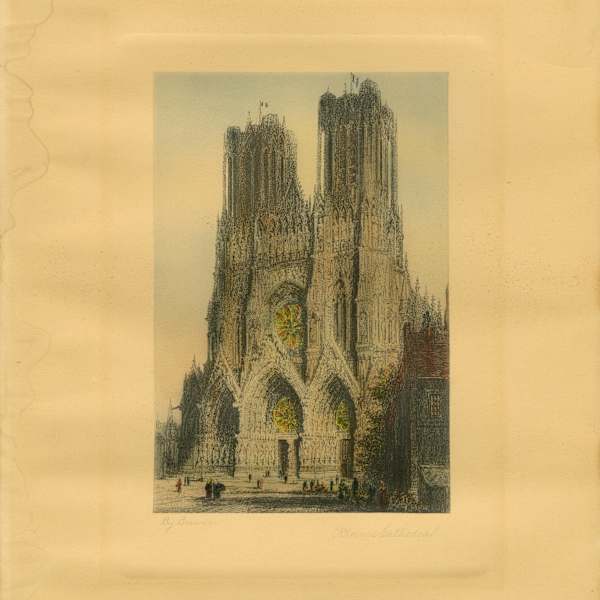 Rheims Cathedral by J. Brewer, Image 2.