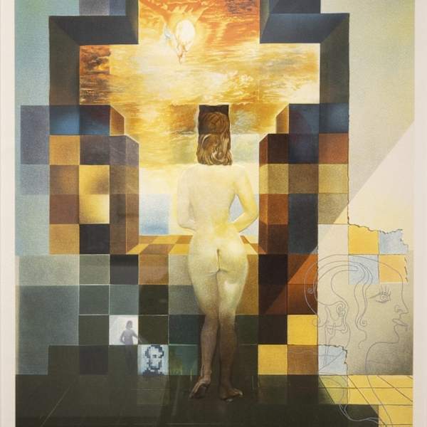 Lincoln in Dalivision by Salvador Dali, Image 2.