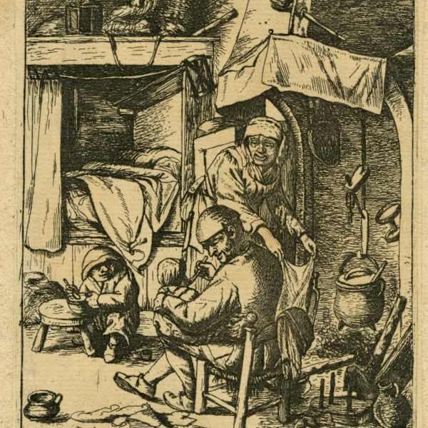 The Pater Familias by Adriaen van Ostade, Image 2.