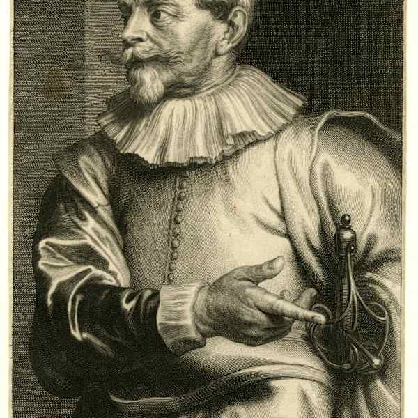 Sebastian Vrancx by Schelte A Bolswert, Image 1.