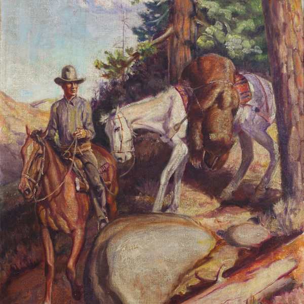Bear Hunt by Will James, Image 1.