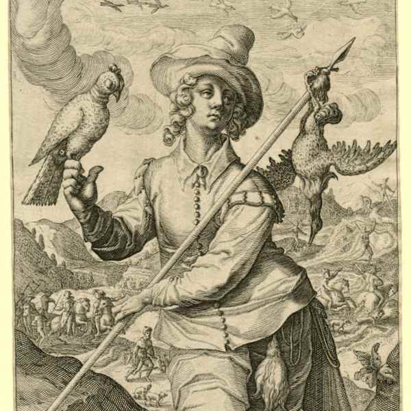 Aer (Air) by Jacques de Gheyn II, Image 1.