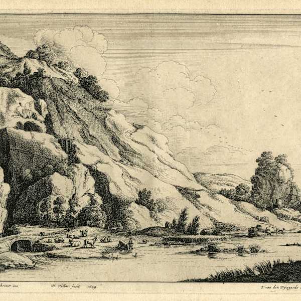 The Stone Bridge by Wenceslaus Hollar, Image 2.
