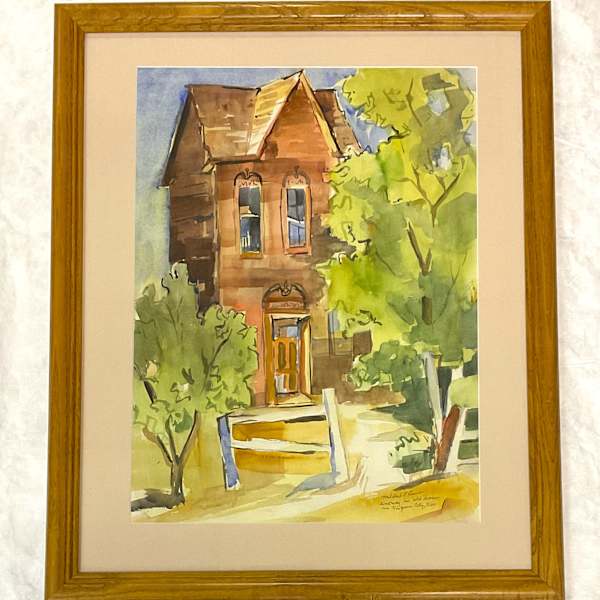 Doorway in old house in Virginia City, NV by Mildred Lane, Image 2.
