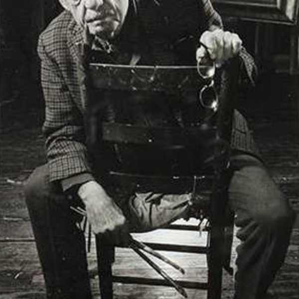 “Thomas Hart Benton” by Eddie Adams, Image 1.