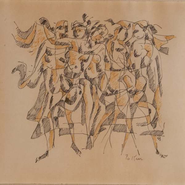 Abstract Dancers by Edgar Britton, Image 1.
