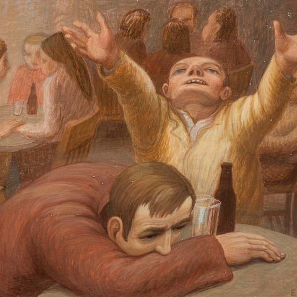Bar Scene by Eli Levin, Image 1.