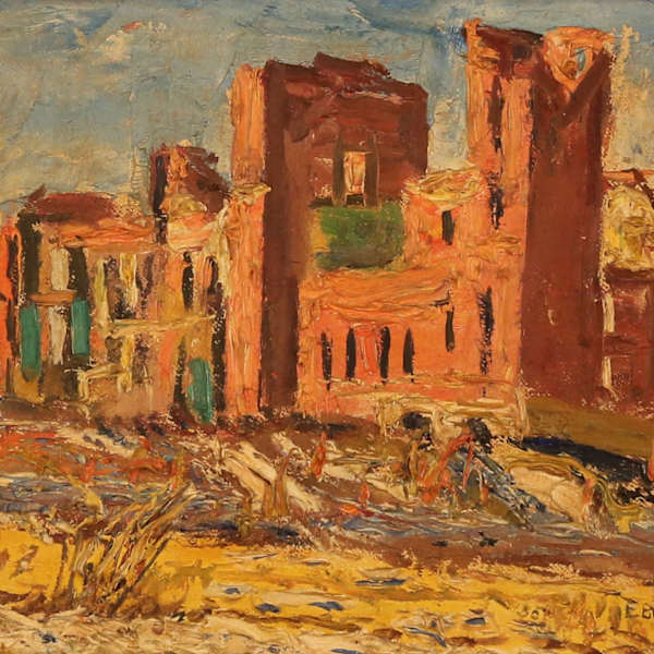 Factory Buildings by Emerson Burkhart, Image 1.