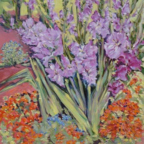 Gladiolas by Eugene Gregan, Image 1.