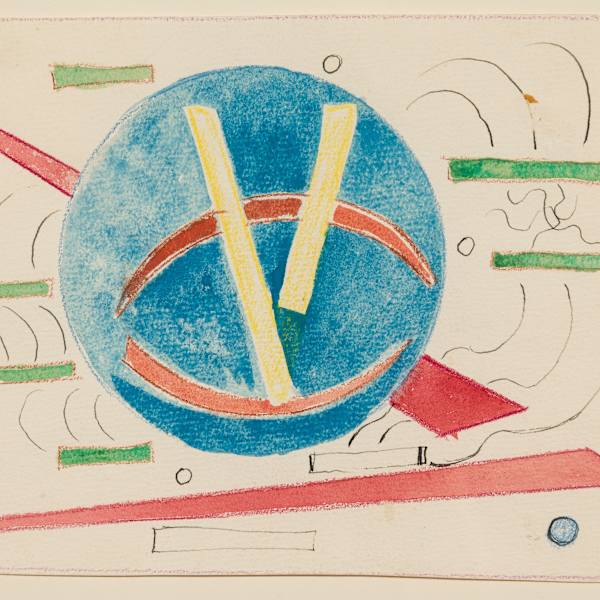 Abstract Composition by Hilla Rebay, Image 1.