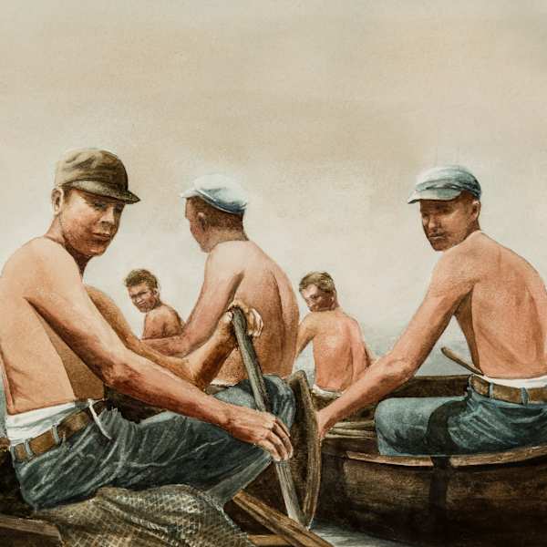 “Fishing Trip” by J. Burgess, Image 1.